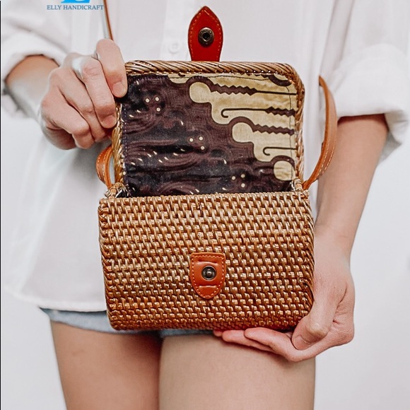 Mini Rattan bag - Picture 3 of 4